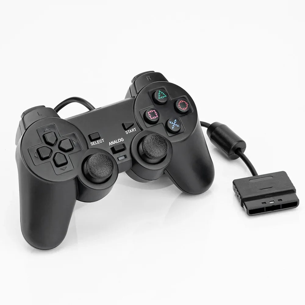 Wired Analog Controller Gamepad Joystick Joypad for PS2 Console Dual Shock Vibration Joypad Wired Controller