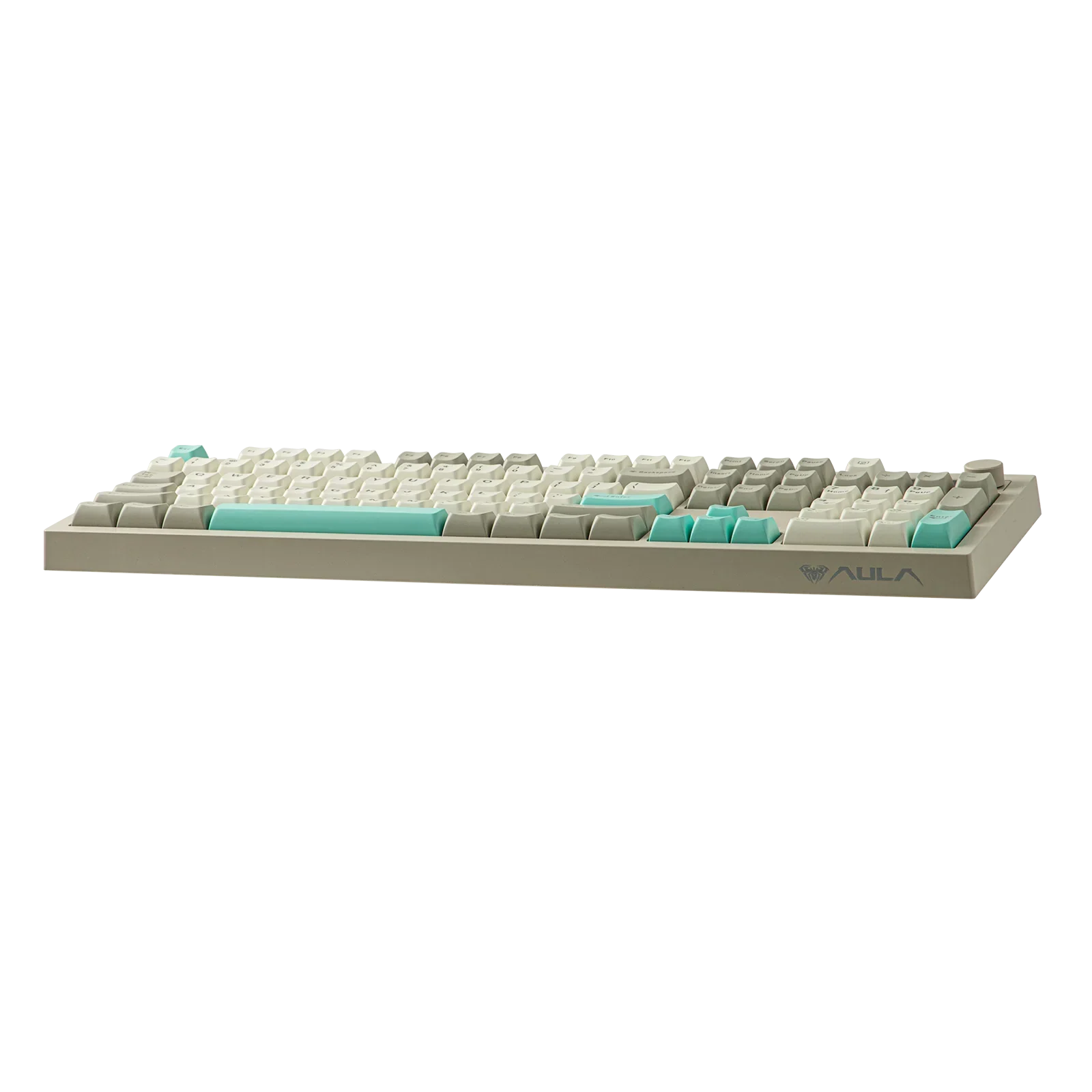 AULA S102 PRO Tri-model Silent Membrane Keyboard 2.4G Wireless TFT Display Volume Knob RGB Full Size ANSI US for PC Game Office