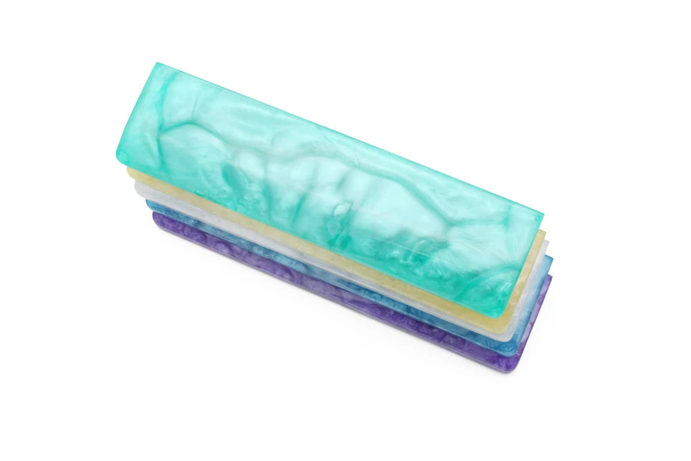 LOOP Resin Wrist Rest Handmade Wrist with Rubber feet for mechanical keyboards gh60 xd60 xd64 60% Poker 87